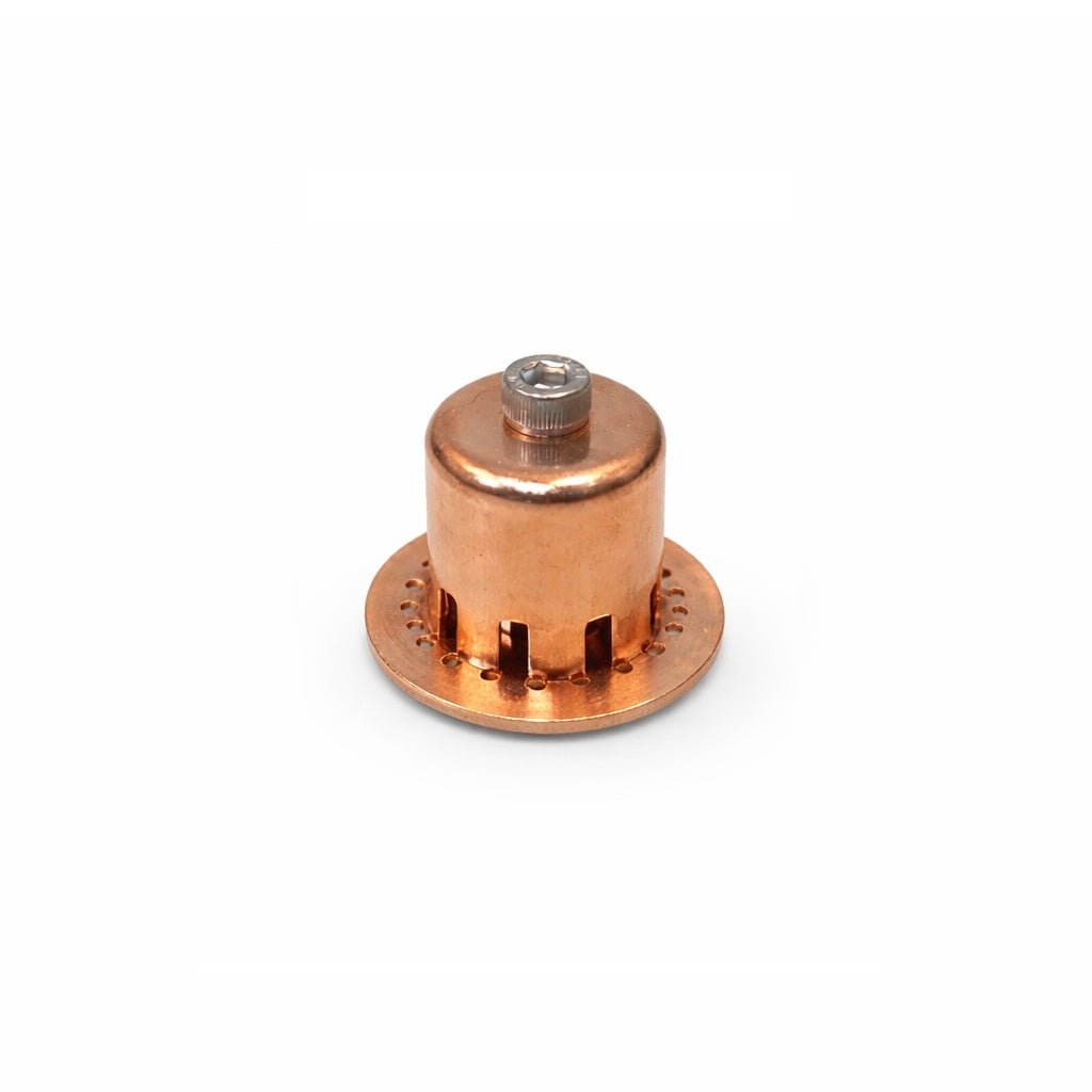 Triclover 1.5 inch stainless bubble plate