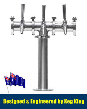 Modular Beer Tower Font - Triple Tap