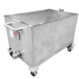 Trub Bin open top stainless waste filtration