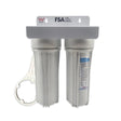 Twin body undersink water filter housing GT1-3W