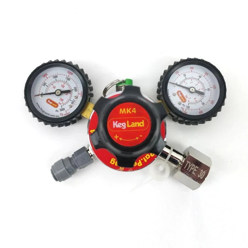 Type 30 - MK4 Regulator (6.5bar PRV & 100psi Gauge) - Distillery King Australia