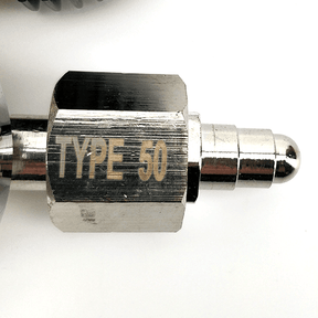 Type 50 nut and stem for nitrogen regulator