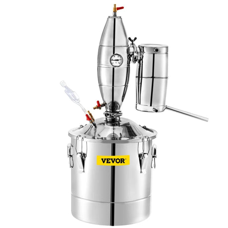 Vevor Alcohol Still 70L Distiller Distillery Kit Home Moonshine Still With Thermometer and Fermentation Tank for Alcohol & Essential Oil Distilling - Distillery King Australia