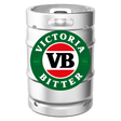 Victoria Bitter VB 50L stainless steel keg