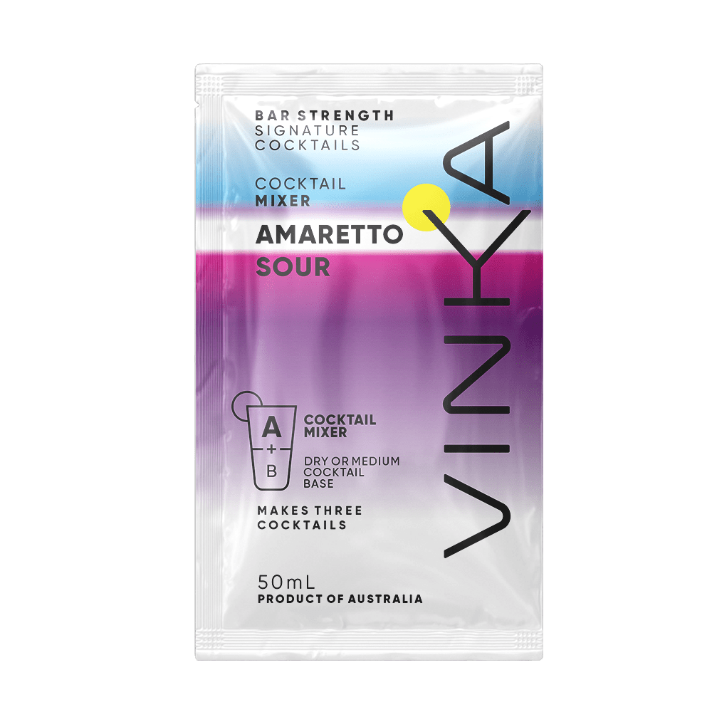 VINKA Amaretto Sour cocktail mixer sachet