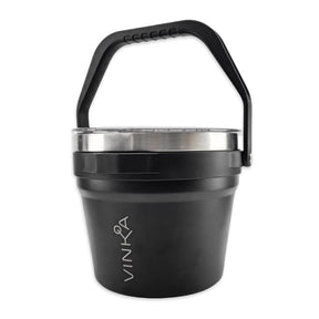 VINKA Insulated Ice Bucket 7L Matte Black