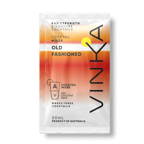 VINKA Old Fashioned cocktail mixer sachet