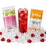 VINKA U-Fizz Natural Raspberry Soda - 5.5% - makes 1L