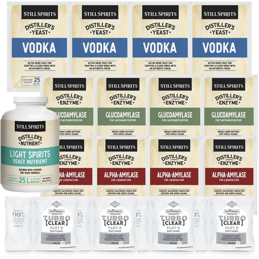 Vodka Distiller's Yeast Pack x4 (to use with Potatoes) - Distillery King Australia