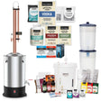 VODKA DISTILLERY KIT with T500 Copper Condenser, Create+ Boiler & Vodka Pack - Distillery King Australia