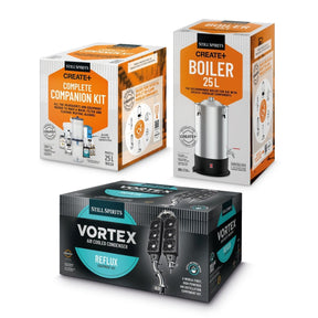 VORTEX Air Cooled Reflux Distillery Kit with Create+ Boiler and Complete Companion Kit