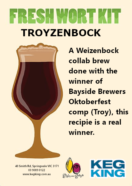 Weizenbock Beer Kit