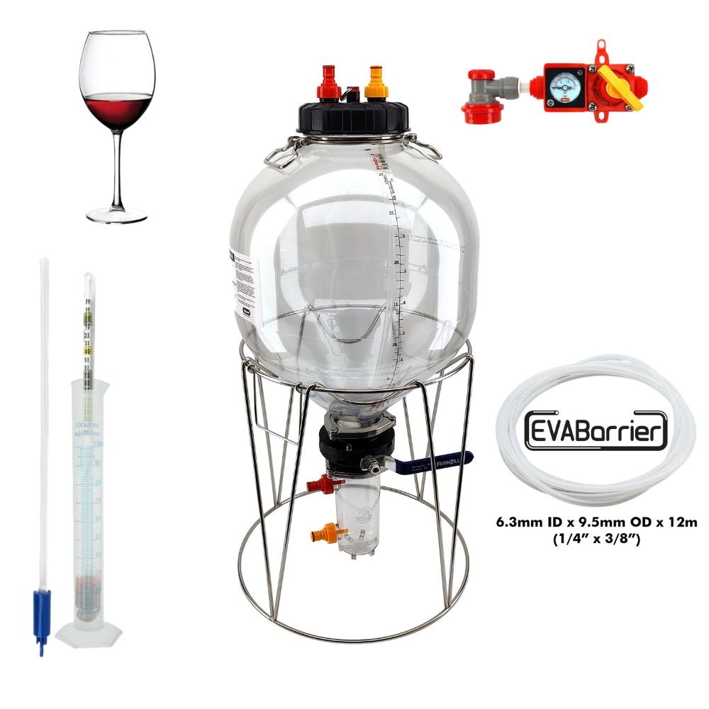 Wine Making Starter Kit Tri Conical FermZilla fermenter