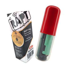 RAPT Pill wireless charging hydrometer red housing