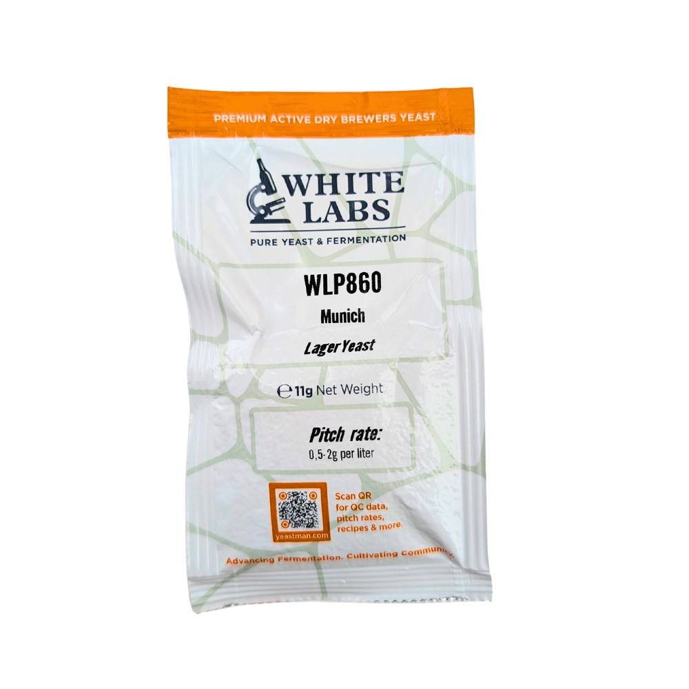 WLPD860 Munich Lager Yeast 11g dry yeast pack