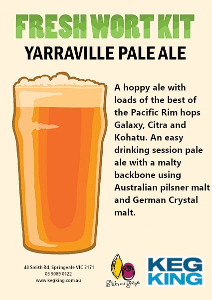 Yarraville Pale Ale fresh wort kit