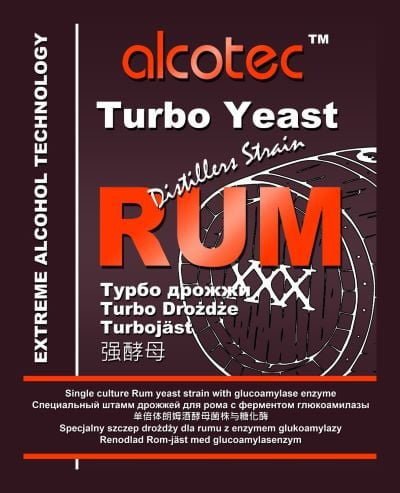 Yeast Alcotec Rum - Distillery King Australia