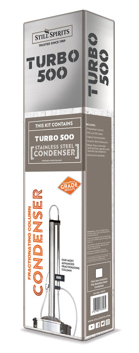 STARTER PLUS KIT with Still Spirits Turbo 500 (T500) Stainless Steel Distillery Kit