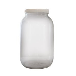 4 pack 4L glass jar with lid