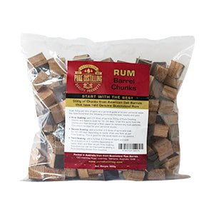 Barrel Chunks - Rum 500g