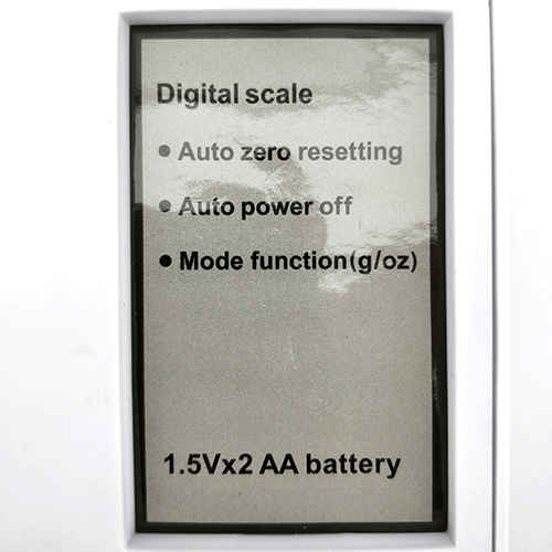 Digital Kitchen Scales up to 10kg (+-3g)