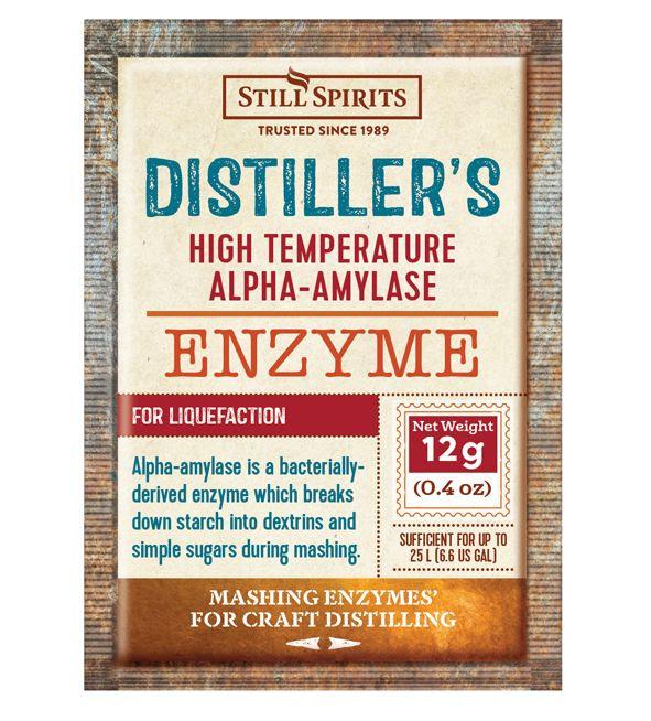 Still Spirits Distiller's Enzyme High Temperature Alpha-amylase 12g