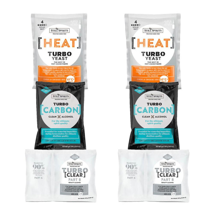 Still Spirits Heat Yeast, Carbon & Clear Double Pack