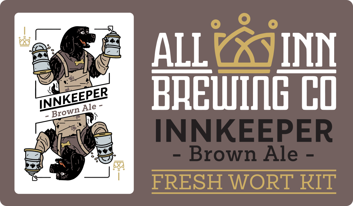 Fresh Wort & Extract Kits - InnKeeper Brown Ale - (All Inn Brewing Co.)