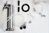 Kegmaster Kegerator TRIPLE Tap Stainless Steel FAST TAP Edition
