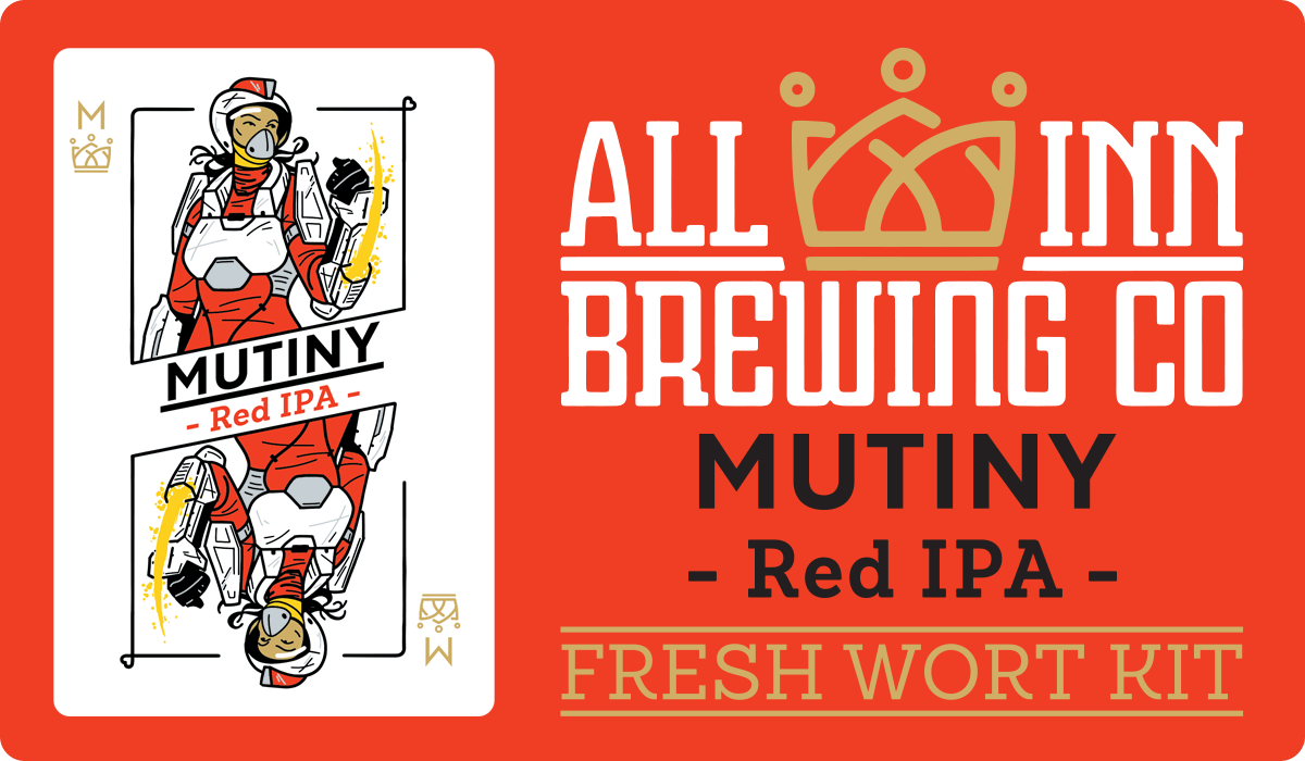 Fresh Wort & Extract Kits - Mutiny Red IPA - (All Inn Brewing Co)