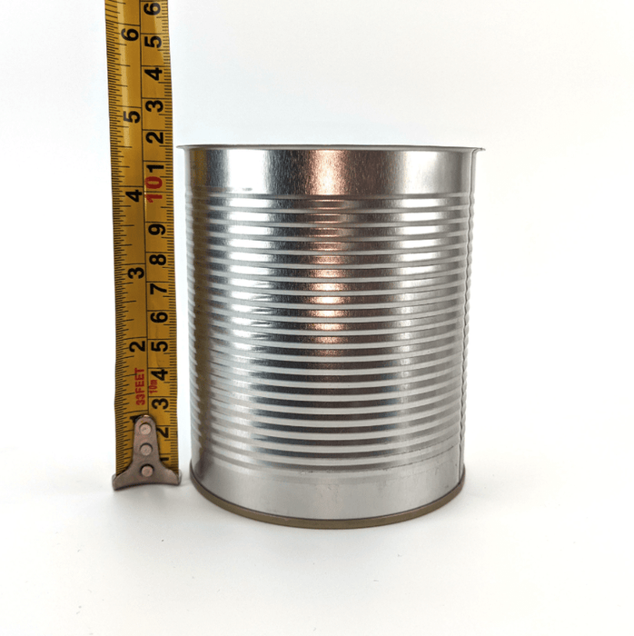 Box of 100x Steel Tin Coated Cans with Ring Pull / Ring Tab Easy Open - can be used with SEMI-AUTO Cannular