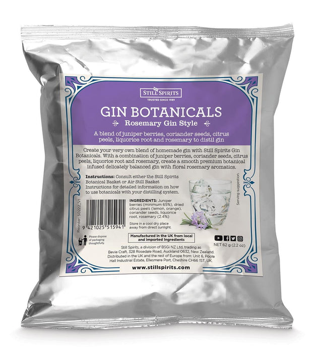 Still Spirits Gin Botanical Kit - Rosemary Gin Botanicals