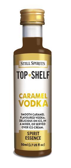 Top Shelf Caramel Vodka Essence