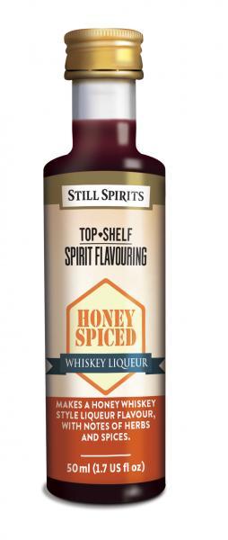 Top Shelf Honey Spiced Whiskey Liqueur Essence