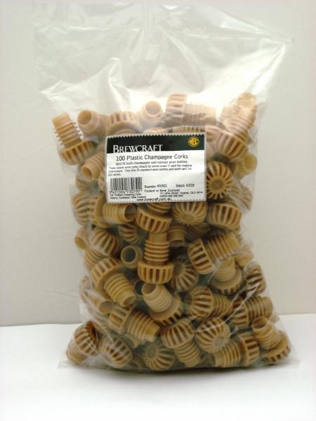 Vintners Harvest Plastic Champagne Stoppers x 100