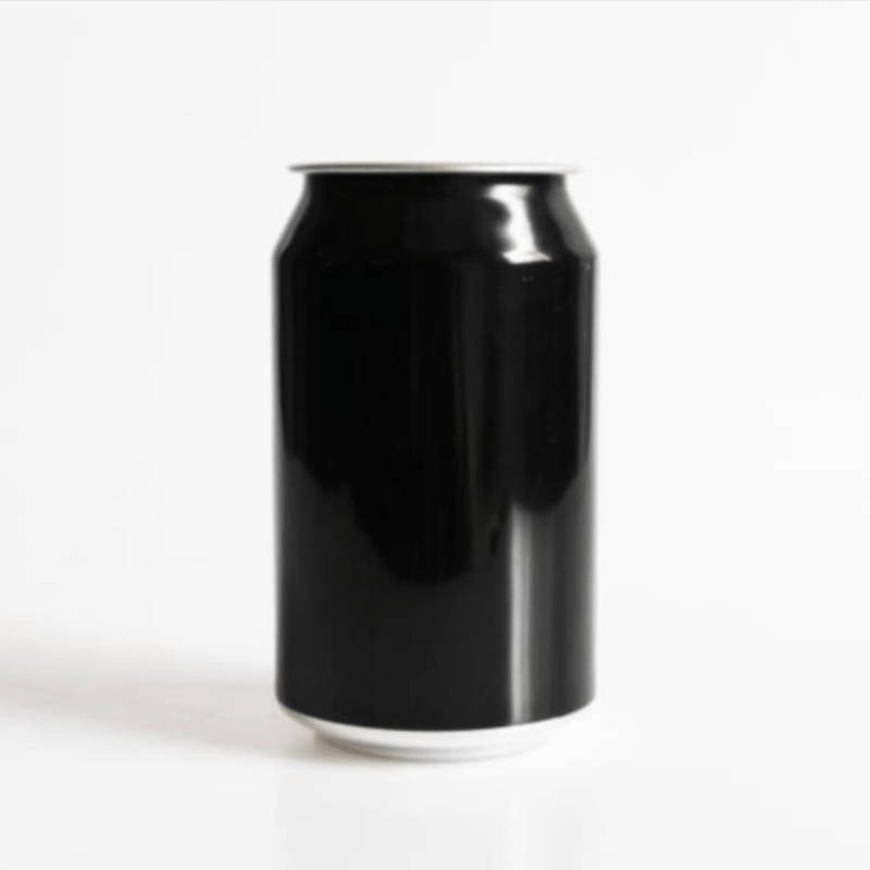 Aluminium Disposable Beer Cans (Empty) - Black Skin With with B64 Lids (300 Units X 330mL) - Distillery King Australia