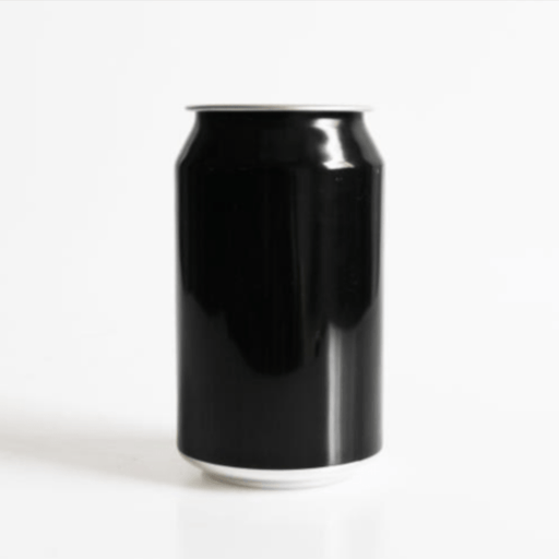 Aluminium Disposable Beer Cans (Empty) - Black Skin With with B64 Lids (300 Units X 330mL) - Distillery King Australia