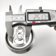 Aluminium Disposable Beer Cans (Empty) Silver Wide Mouth with B64 Lids - 207 Units x 500mL - Distillery King Australia