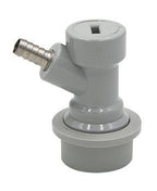 Barbed Gas Disconnect - Plastic Ball Lock - Grey - Distillery King Australia