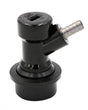 Barbed Liquid Disconnect - Plastic Ball Lock - Black - Distillery King Australia