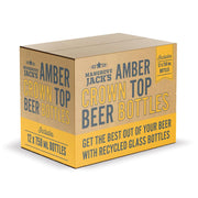 Beer Bottle - Amber 750ml Glass. ctn 12 - Distillery King Australia