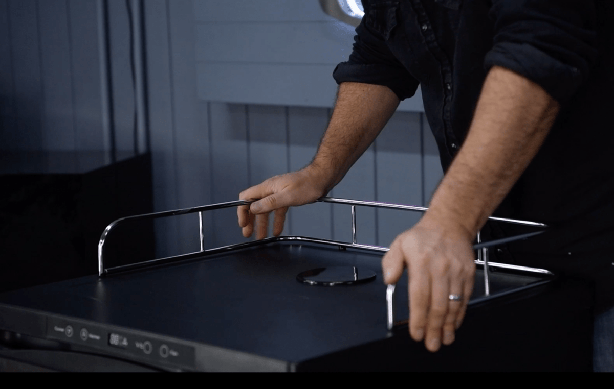 Benchtop Guard Rails for Kegmaster XL Kegerator - Distillery King Australia