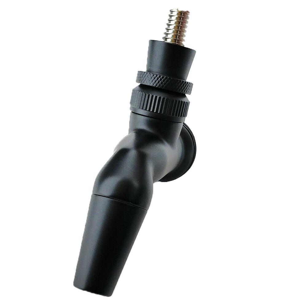 Black NUKATAP - Forward Sealing Kegerator Tap - Tap Only - Distillery King Australia