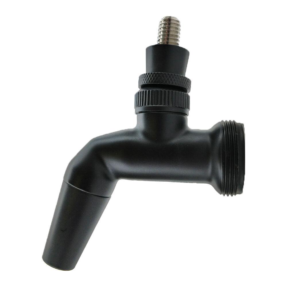 Black NUKATAP - Forward Sealing Kegerator Tap - Tap Only - Distillery King Australia