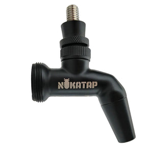 Black NUKATAP - Forward Sealing Kegerator Tap - Tap Only - Distillery King Australia