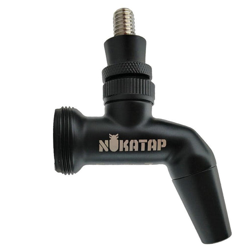 Black NUKATAP - Forward Sealing Kegerator Tap - Tap Only - Distillery King Australia