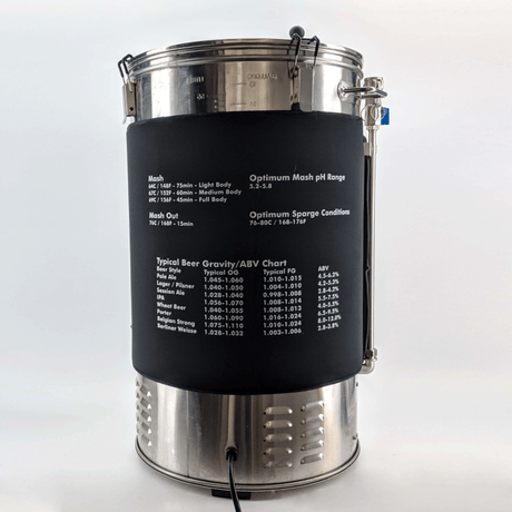 Brewzilla 65L Jacket (Super Thick Neoprene - also Compatible With 65L Digiboil) - Distillery King Australia