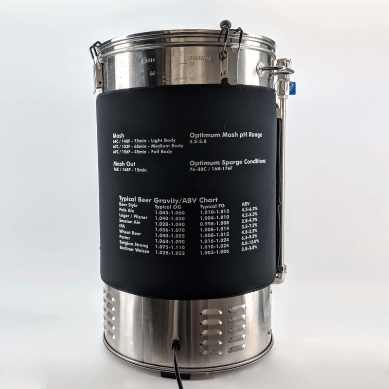 Brewzilla 65L Jacket (Super Thick Neoprene - also Compatible With 65L Digiboil) - Distillery King Australia