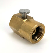 Carbonation Machine Cylinder Filling Adaptor (Refill Fill Station) with Bleed Valve - Distillery King Australia