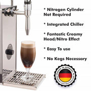 Carbotek Nitro Cool - Single Tap - Espresso Martini or Nitro Cold Brew Coffee or Nitro Beer - Distillery King Australia